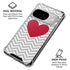Chevron Heart Google Pixel 10 Clear Case